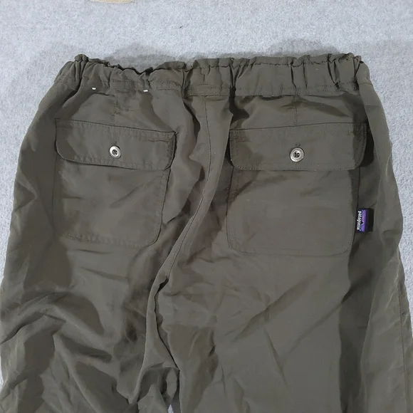 Patagonia Upcountry Pants Women's Size 6 Green Straight Casual Outdoor Hiking - Picture 7 of 7